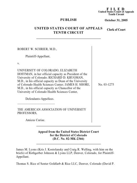 Publish United States Court Of Appeals Tenth Circuit Filed Pdf