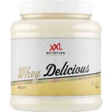 XXL Nutrition Whey Delicious Vanilla Flavor 450 G Bestellen Jumbo