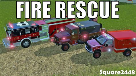 Farming Simulator 17 Fire Rescue Brush Fire Mower Fire Forklift Fire Youtube