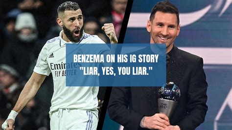 Karim Benzema Posts Cryptic Instagram Story After The FIFA Best Player