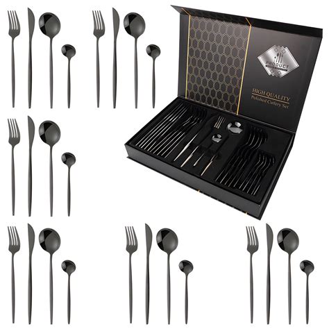 Everly Quinn Delidle Stainless Steel Flatware Set Service For