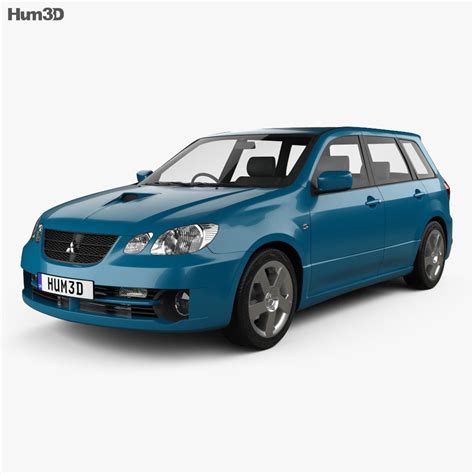 Mitsubishi Airtrek Turbo R 2006 3D model - Vehicles on Hum3D