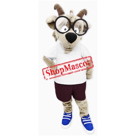 Cute Goat Mascot Costume