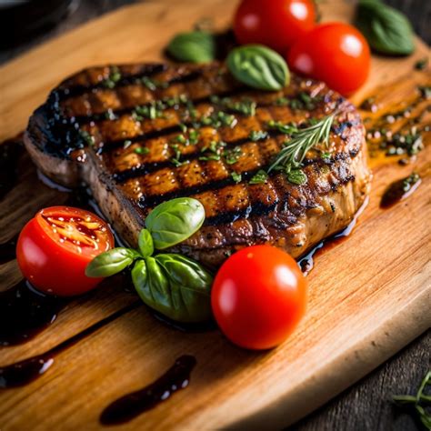 Bife De Ribeye Raro M Dio Cozido Na T Bua De Madeira Vapor De Carne