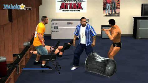 Smackdown Vs Raw 2011 Road To Wrestlemania John Cena Backstage