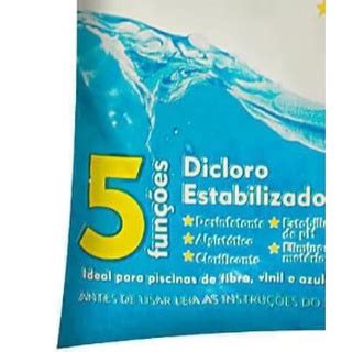 CLORO PISCINA HIDROSAN PENTA 1KG HIDROALL Shopee Brasil