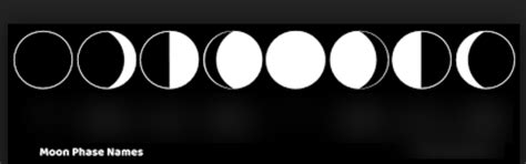 8 moon phases Diagram | Quizlet