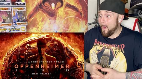 Oppenheimer New Trailer REACTION Christopher Nolan Cillian