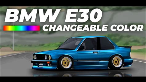 Livery Bmw E Changeable Color Detailing Fr Legends Youtube