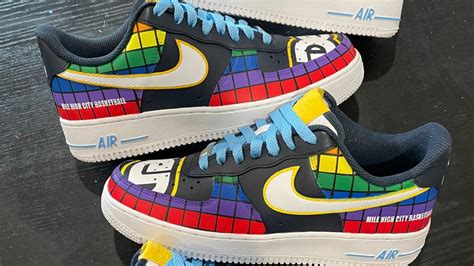 Colorado Artist Paints Custom Shoes For Denver Nuggets Fans