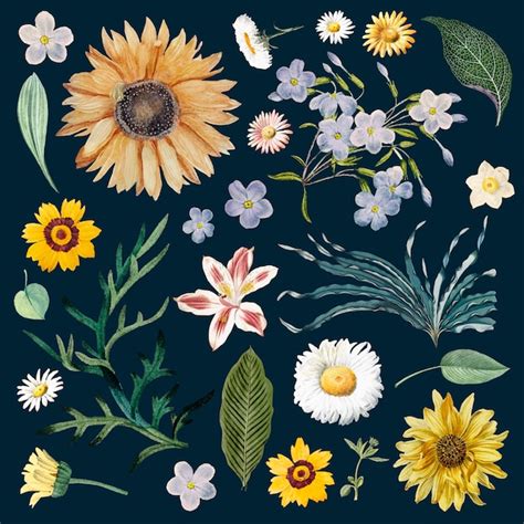 Free Vector | Floral background pattern