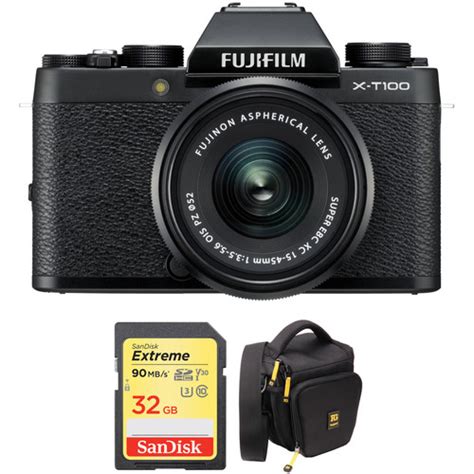 Fujifilm X T Mirrorless Digital Camera With Mm Lens And