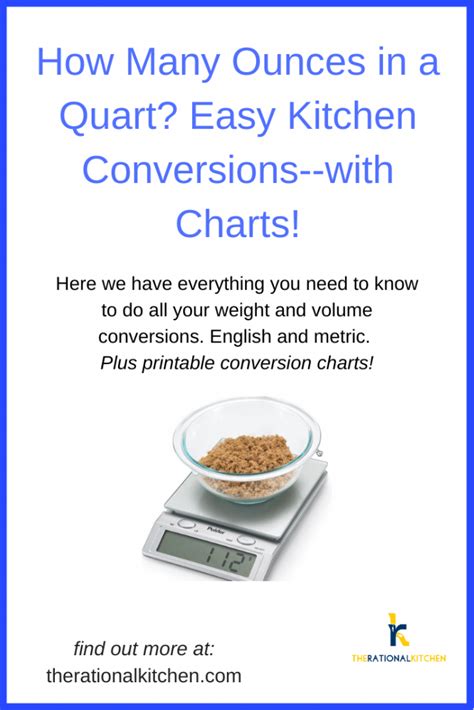 Ounces In A Liter Easy Kitchen Conversions With Printable Charts