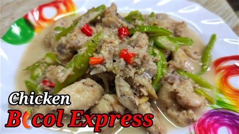 Chicken Bicol Express Youtube