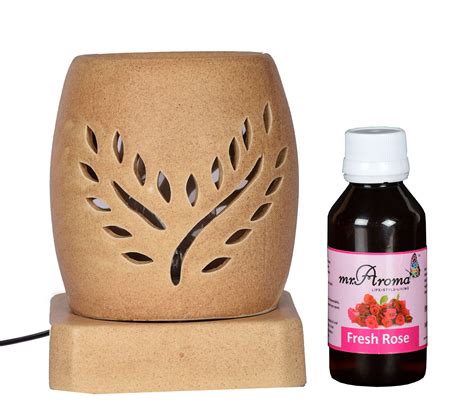 Buy Mr Aroma Oval B Shaped Ceramic Electric Aroma Oil Burner