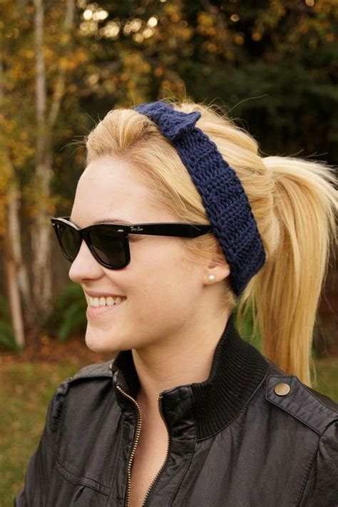 How To Wear A Crochet Headband For Fall Designer Hair Crochet Headband