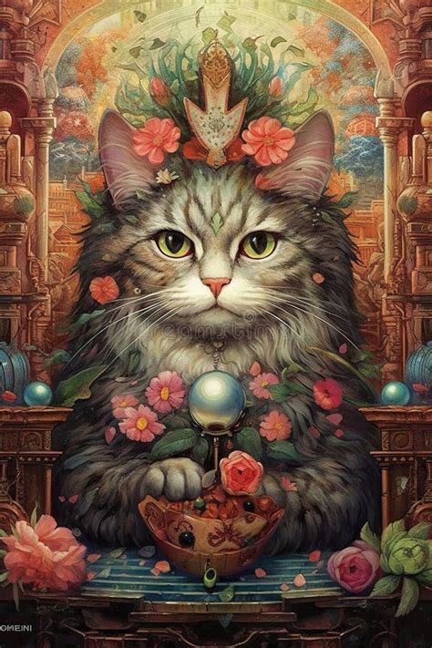 Magical Cat Stock Illustration Illustration Of Treat 279710643