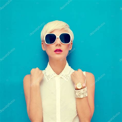 Fashion portrait of sensual stylish girl ⬇ Stock Photo, Image by ...