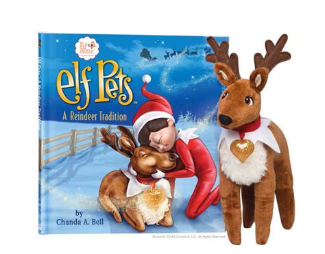 Elf Pets A Reindeer Tradition