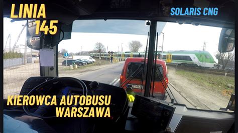 Autobusem Po Warszawie Linia 145 YouTube