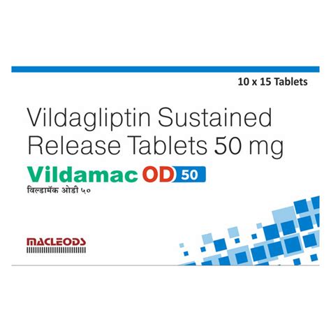 VILDAMAC OD 50 Tablet 15 S Buy Medicines Online At Best Price From