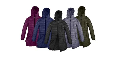 Women's Lightweight Long Puffer Jacket