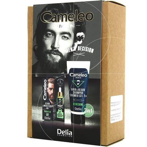 Coffret Shampooing Douche Cheveux Et Barbe Huile Barbe Moustache