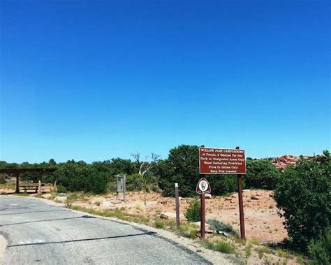 Willow Flat Campground Canyonlands National Park Moab Utah Ut