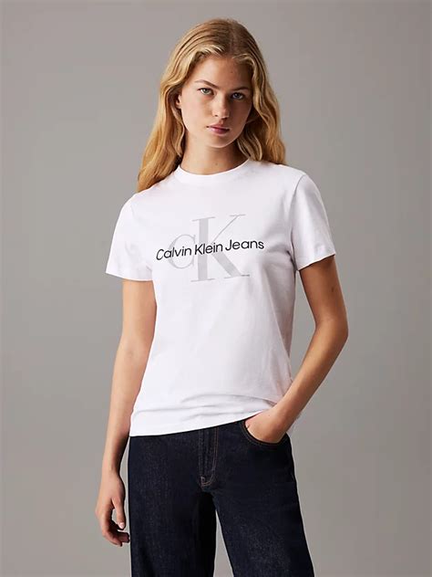 Monogram T Shirt Calvin Klein® 00040wl260yaa