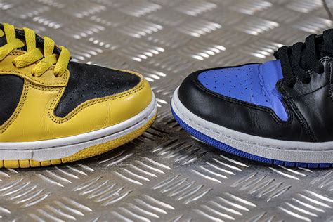 Nike Dunk Versus Air Jordan 1 Breaking Down The Differences Sneaker