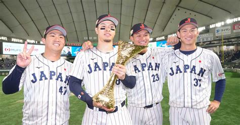 侍ジャパン、逆転サヨナラ連覇！延長十回タイブレーク韓倒 佐藤輝が同点犠飛＆森下躍動11の5締め、アジアでもアレ！（12ページ） サンスポ