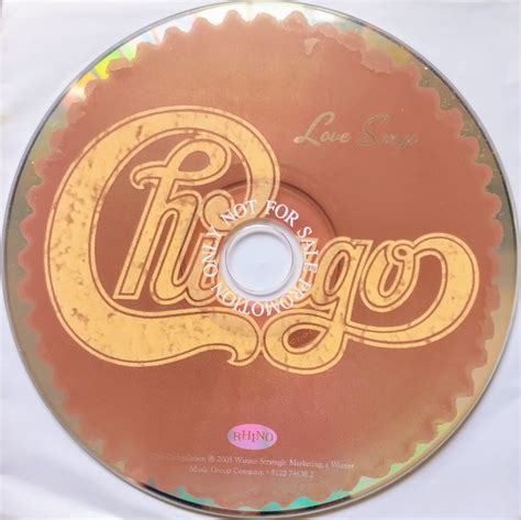 Cd Promotion Chicago Love Songs เฉพาะแผ่นซีดี Th