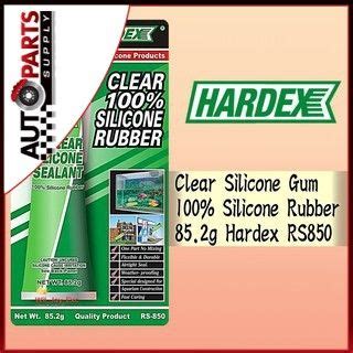 Hardex Rs Clear Silicone Sealant Rubber Lazada