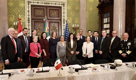 Segunda reunión trilateral México Estados Unidos y Canadá que se