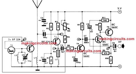 Simple Am Radio Schematic Diagram