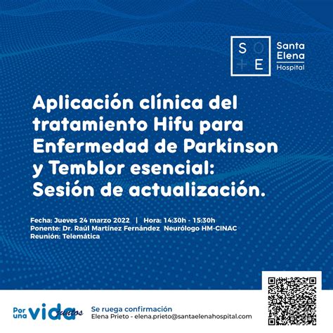 Aplicación clínica del tratamiento Hifu para Enfermedad de Parkinson y