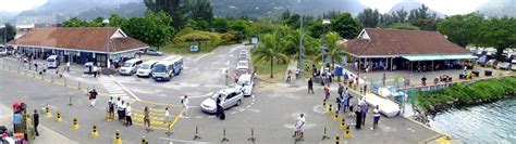 Seychellen Mahe Nord Jetty Faehranleger Panorama Seychellen Hotels