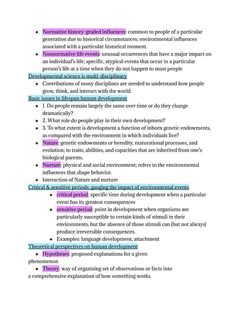 Solution Psy Developmental Psych Chapter Approaches And Theories