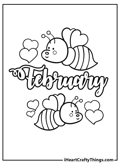 february coloring pages printable 1