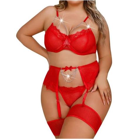 Ensemble De Lingerie Sexy Grande Taille Ensemble De Sous V Tements