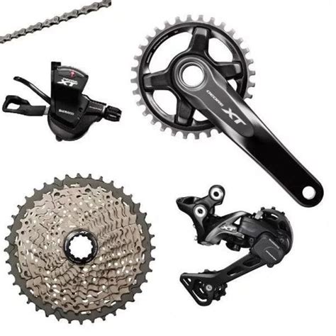 Grupo MTB Shimano XT M8000 Mono Plato 11 Velocidades Sin Frenos