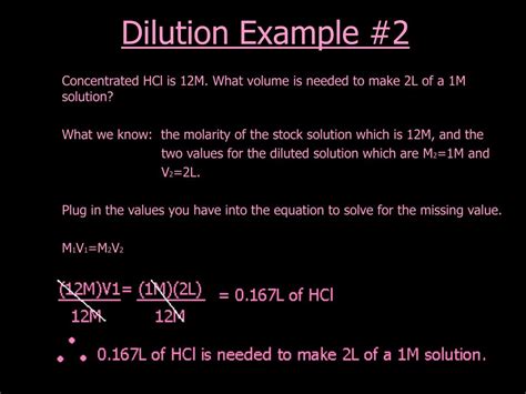 PPT - Molarity & Dilution PowerPoint Presentation, free download - ID ...