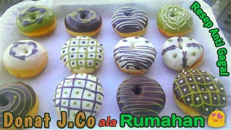 Resep Donat Jco Donat Jco Resep Topping Donat Jco Youtube