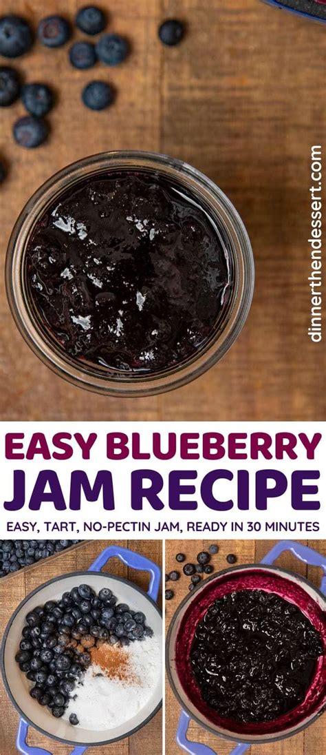 Easy Blueberry Jam Recipe Without Pectin Deporecipe Co