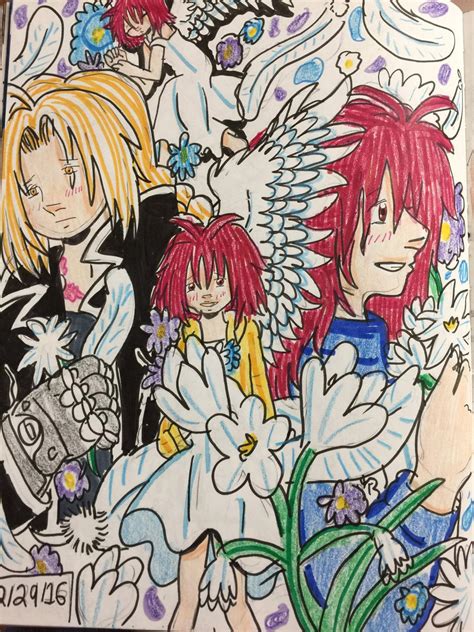 Fullmetal Alchemist Angels Wing Flowers By Ghiblilover92 On Deviantart