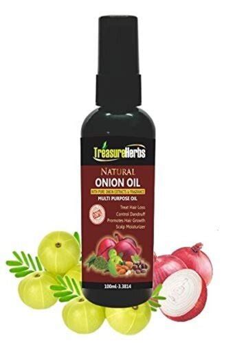 Black Herbs Onion Oil For Hair Regrowth And Hair Fall Control 100 Ml At