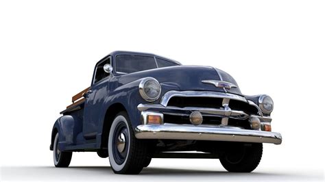 Chevy 3100 Pickup 1954 3d Model Cgtrader