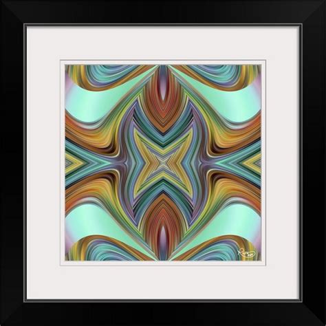 Cohesion Black Framed Art Print Contemporary Prints And Posters