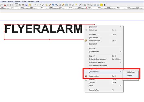 Tutorial Text In Pfade Umwandeln FLYERALARM Blog