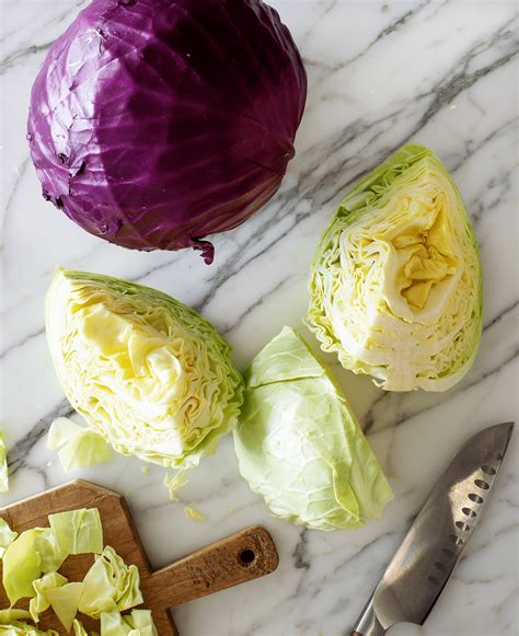 How To Cut Cabbage Recipe Love And Lemons